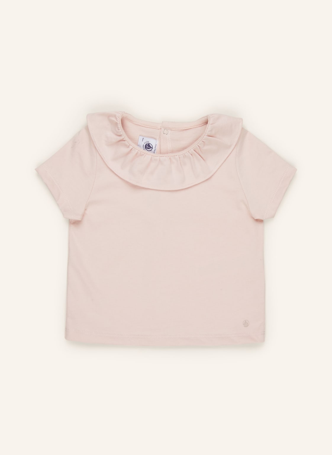 Petit Bateau T-Shirt Mit Rüschen gruen von PETIT BATEAU