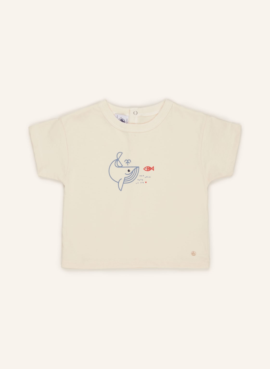 Petit Bateau T-Shirt weiss von PETIT BATEAU