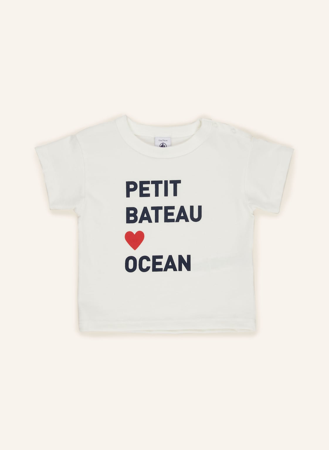 Petit Bateau T-Shirt weiss von PETIT BATEAU