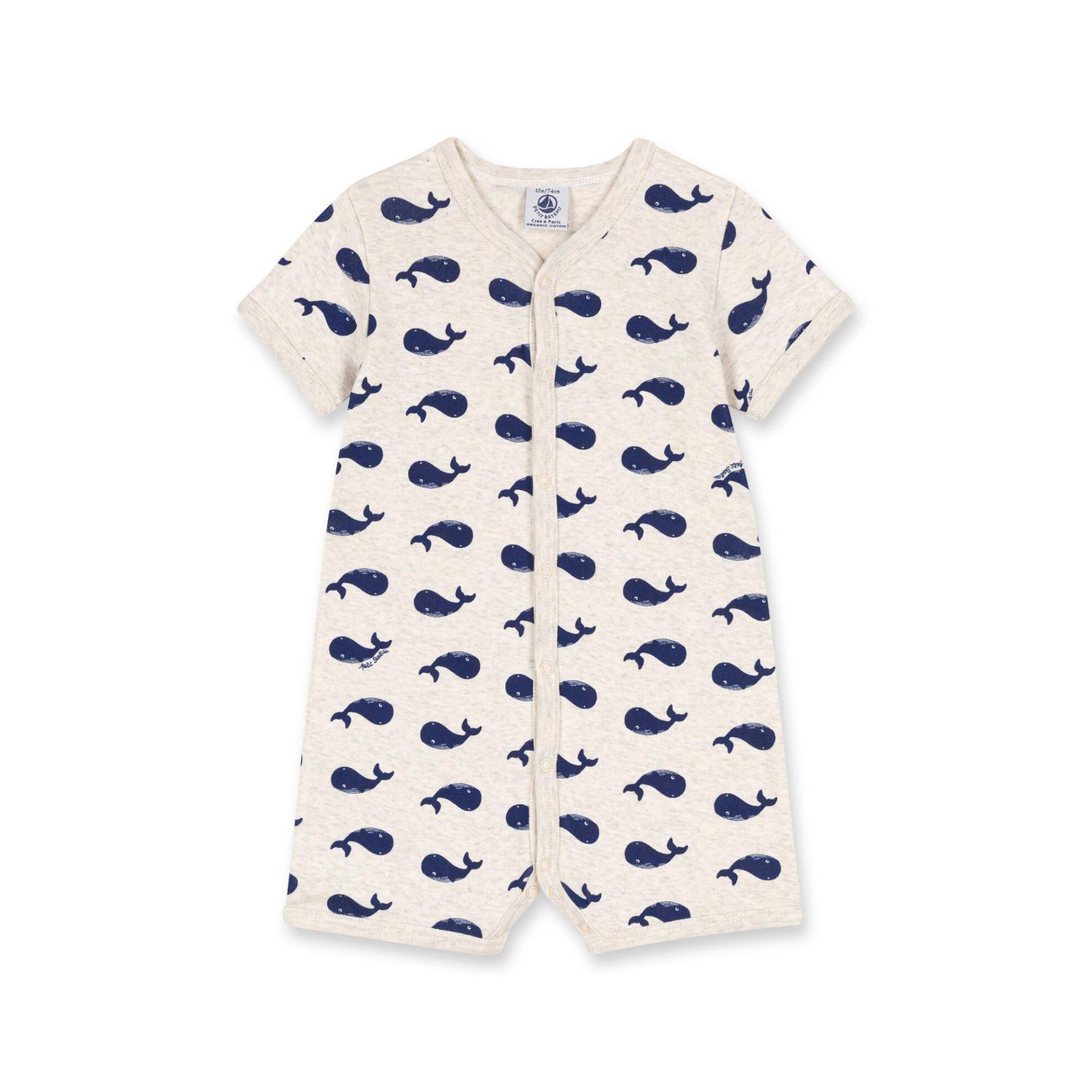 Playsuit Unisex Marine 18M von PETIT BATEAU