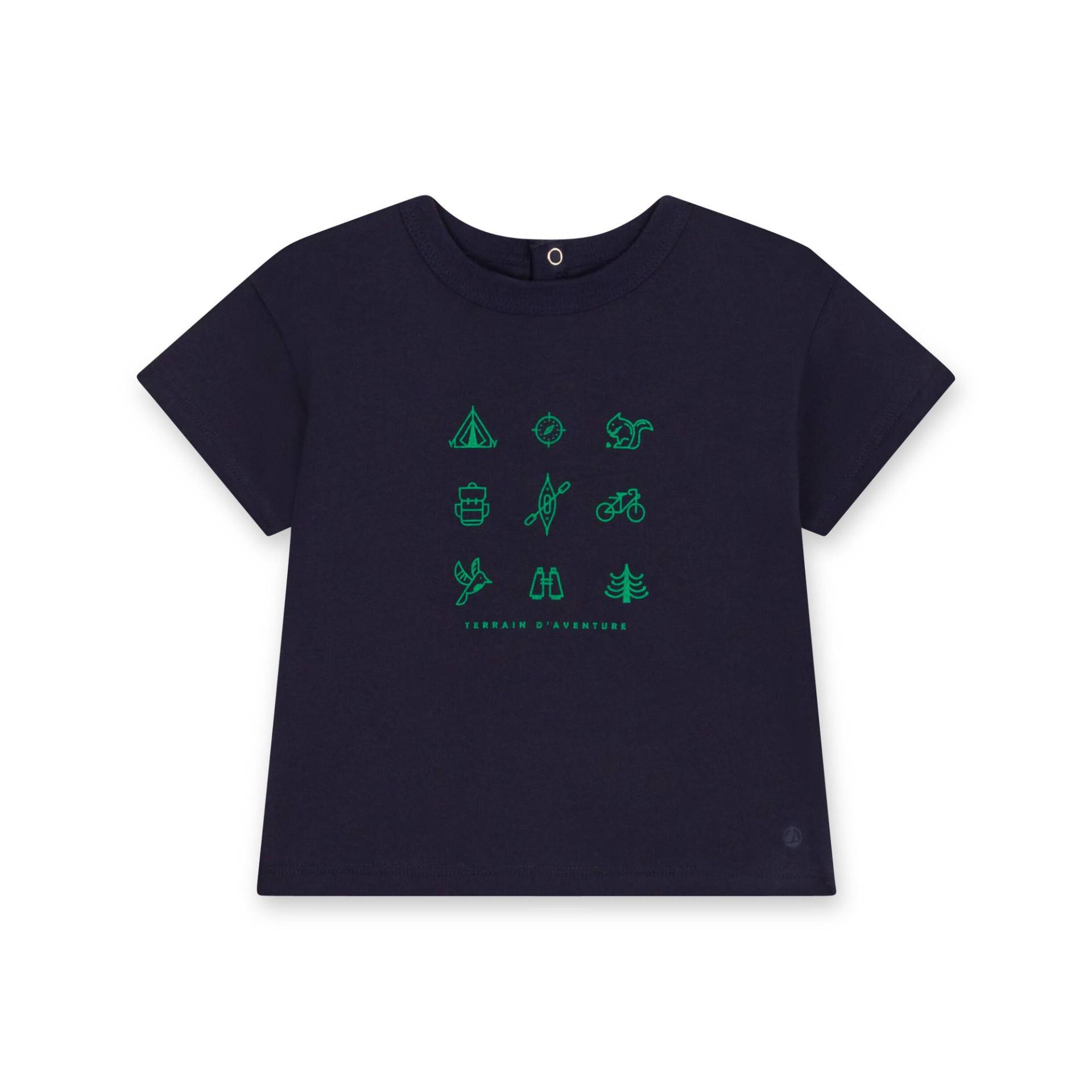 T-shirt, Rundhals, Kurzarm Unisex Ecru  6 mesi von PETIT BATEAU