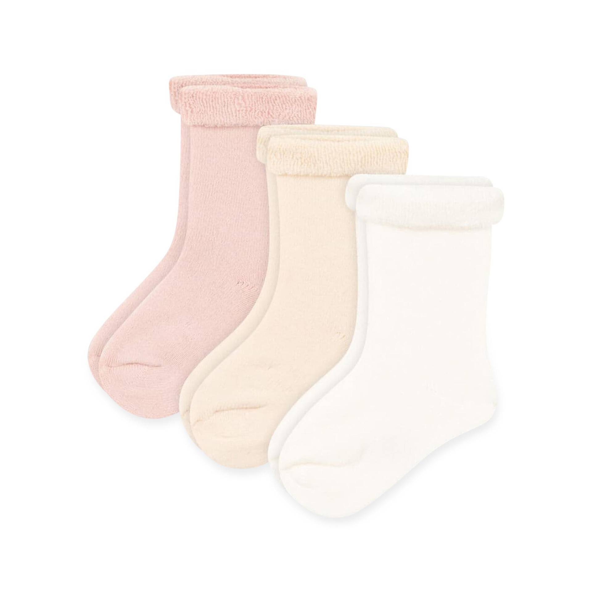 Petit Bateau - Triopack, Socken für Babys, 15", Multicolor von Petit Bateau