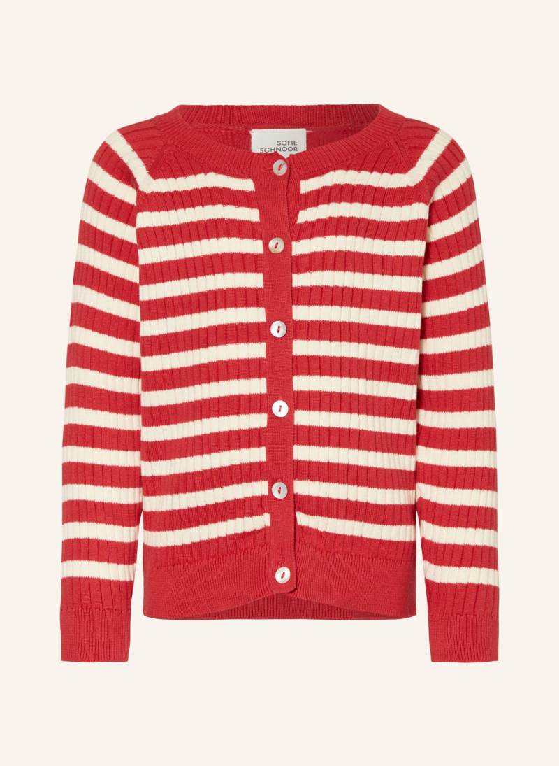 Sofie Schnoor Strickjacke rot von Sofie Schnoor