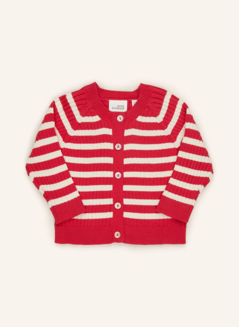 Sofie Schnoor Strickjacke rot von Sofie Schnoor