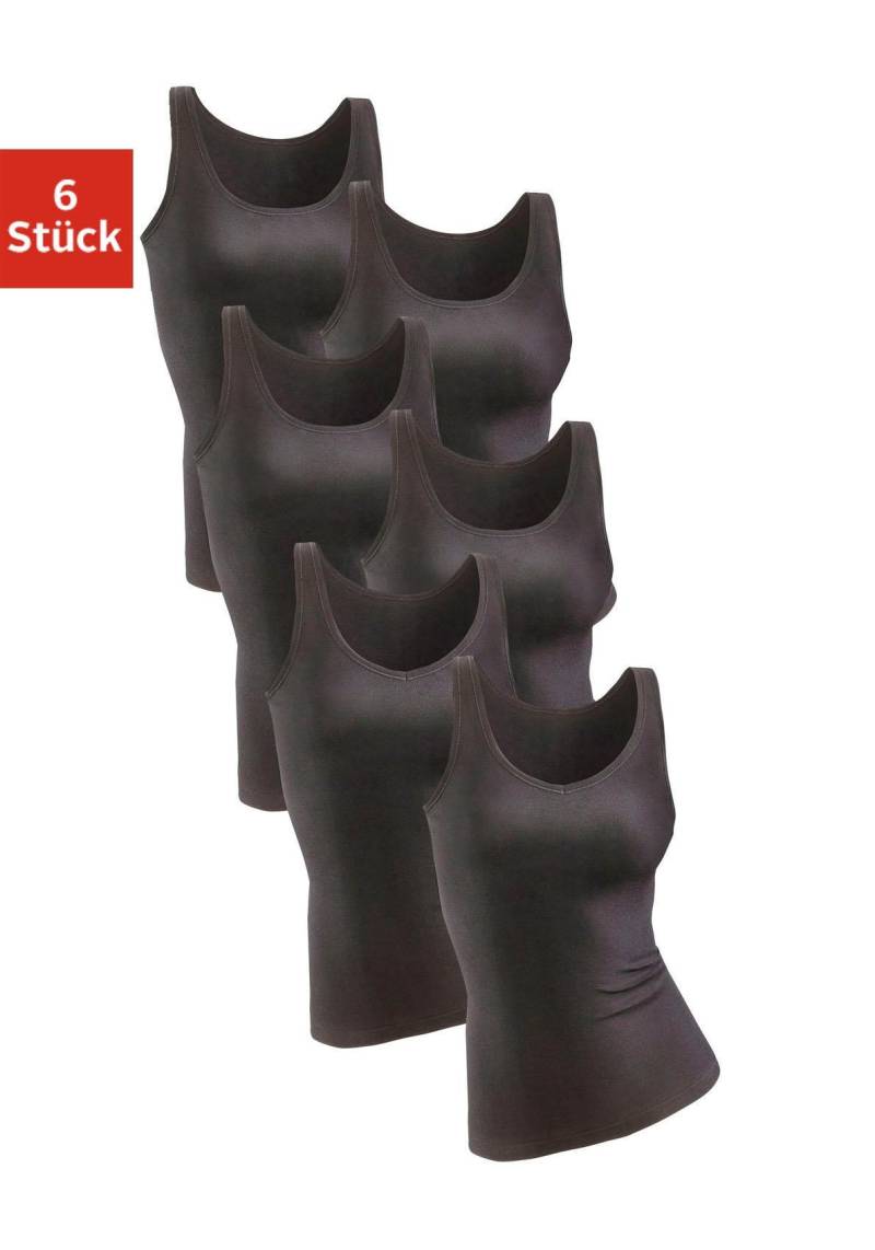 petite fleur Achselhemd, (6er-Pack), aus reiner Baumwolle, Tanktop, Unterziehshirt petite fleur Achselhemd, (6er-Pack), aus reiner Baumwolle, Tanktop, Unterziehshirt von PETITE FLEUR