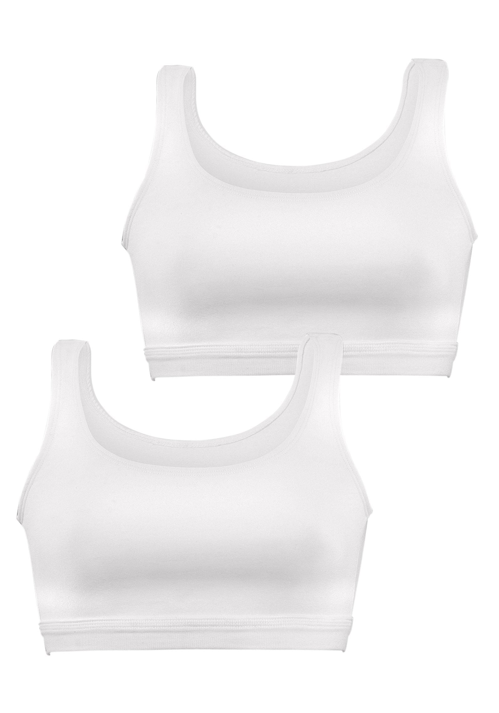 petite fleur Bustier, Cup A/B-C/D aus elastischer Baumwoll-Qualität von PETITE FLEUR