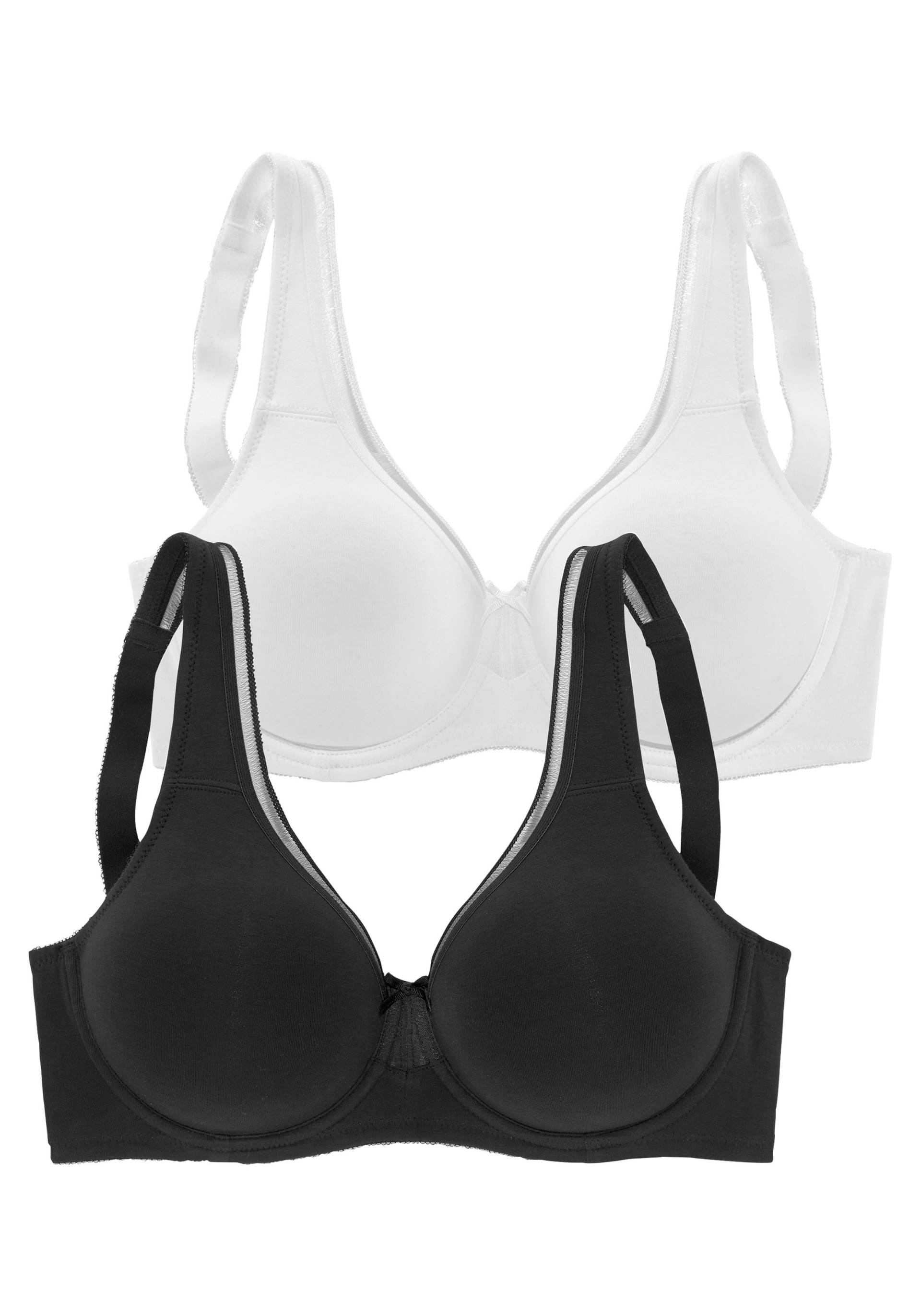 petite fleur Minimizer-BH, aus Baumwolle mit nahtlosen Cups, Basic Dessous von PETITE FLEUR