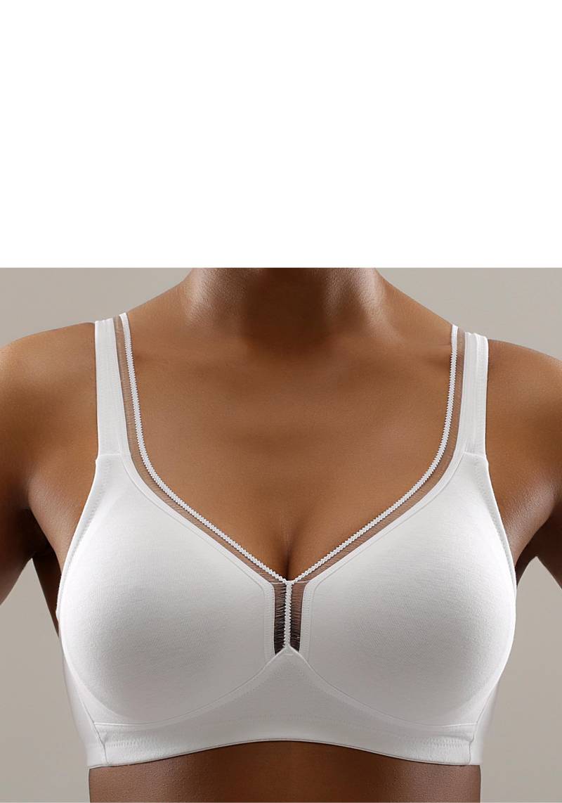 petite fleur T-Shirt-BH, ohne Bügel aus Baumwolle, Basic Dessous petite fleur T-Shirt-BH, ohne Bügel aus Baumwolle, Basic Dessous von PETITE FLEUR