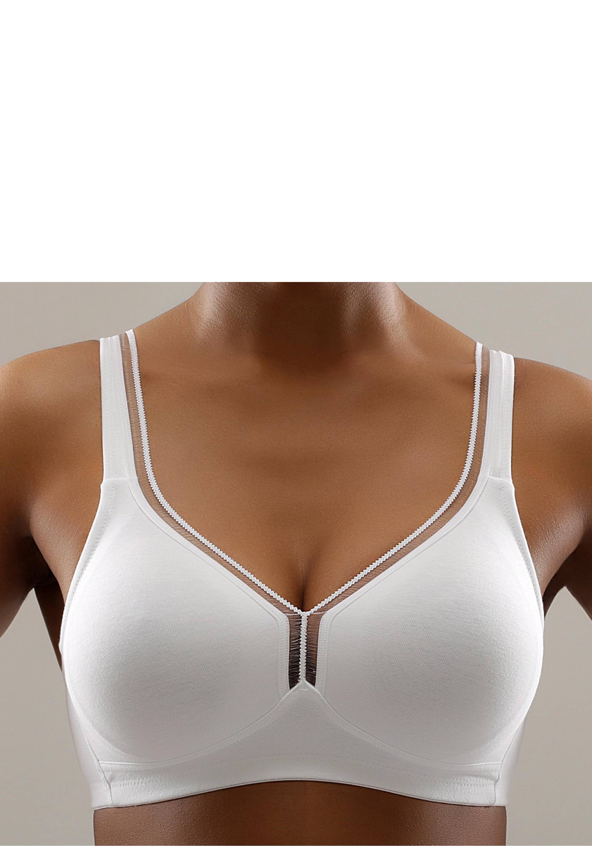 petite fleur T-Shirt-BH, ohne Bügel aus Baumwolle, Basic Dessous petite fleur T-Shirt-BH, ohne Bügel aus Baumwolle, Basic Dessous von PETITE FLEUR