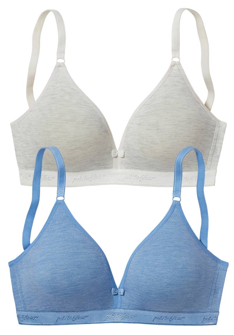 petite fleur Bralette-BH, ohne Bügel aus seidig glänzendem Modal von PETITE FLEUR