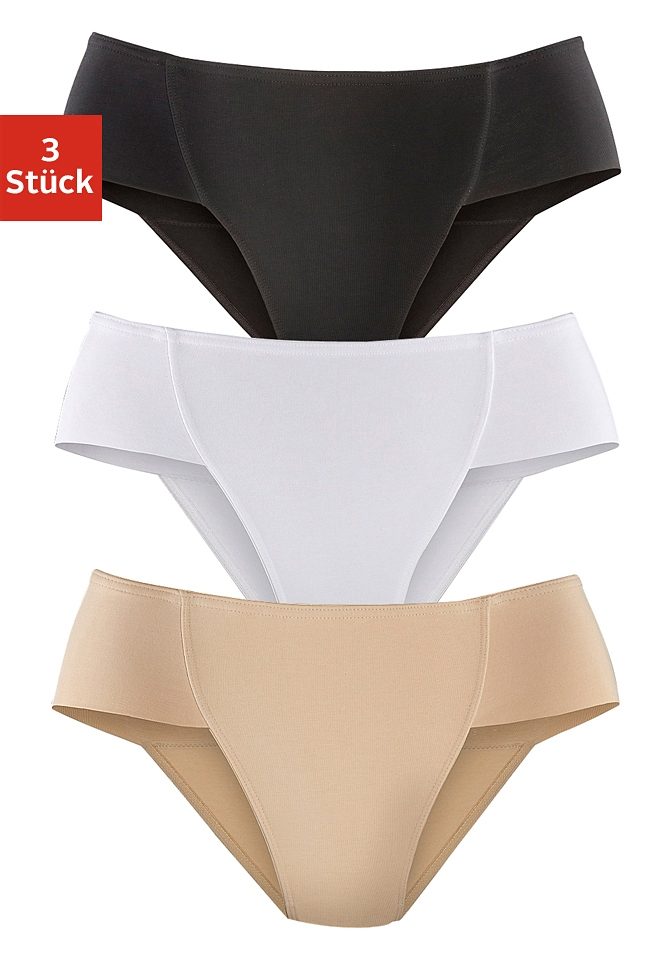 petite fleur Formslip, (3er-Pack), Bodyforming Slip aus elastischer Baumwolle von PETITE FLEUR