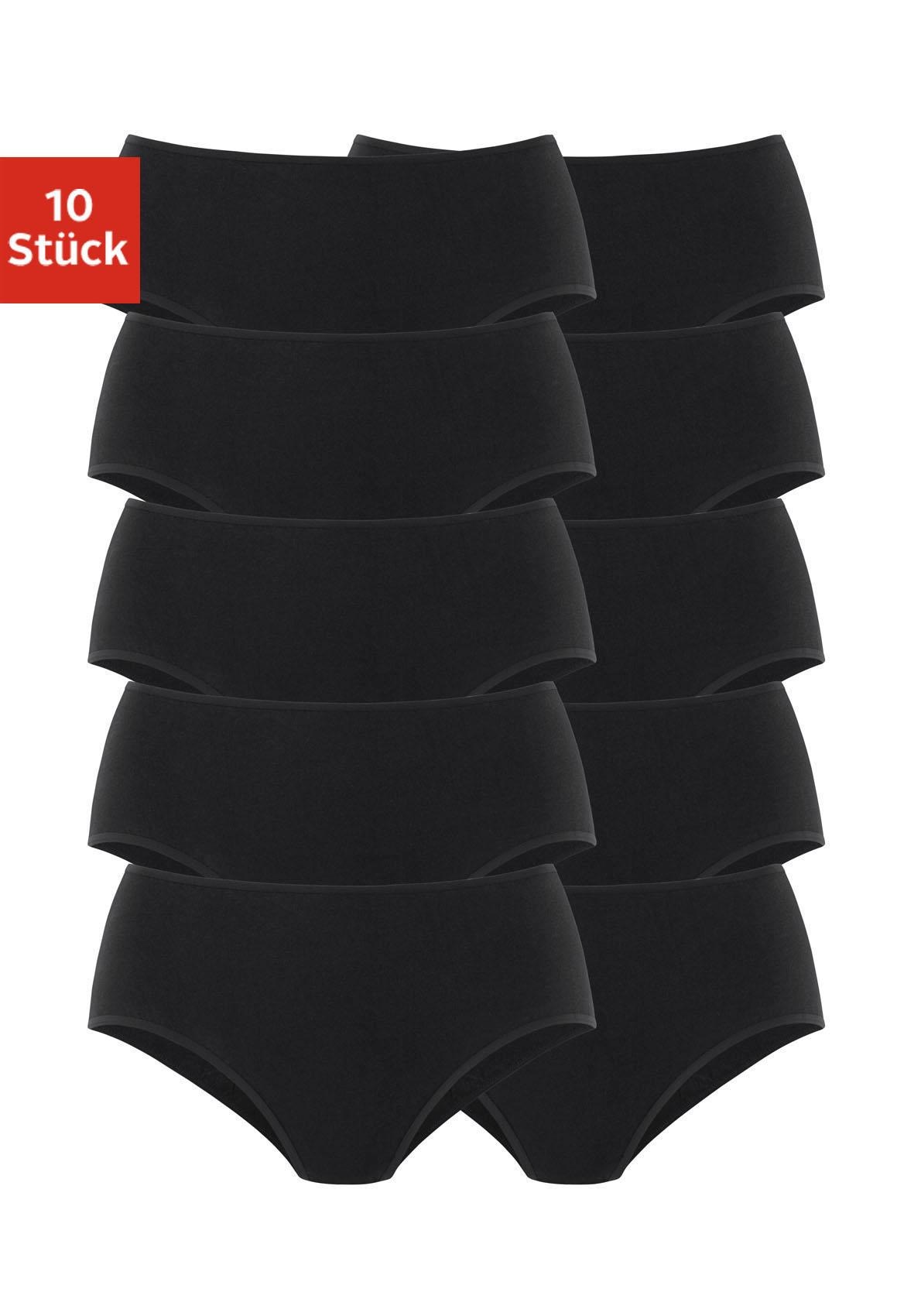 petite fleur Hüftslip, (10er-Pack), aus elastischer Baumwolle von PETITE FLEUR