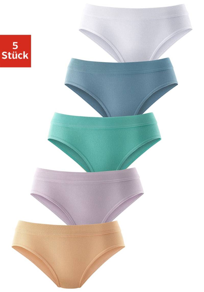 petite fleur Hüftslip, (5er-Pack), aus elastischer Baumwoll-Qualität von PETITE FLEUR