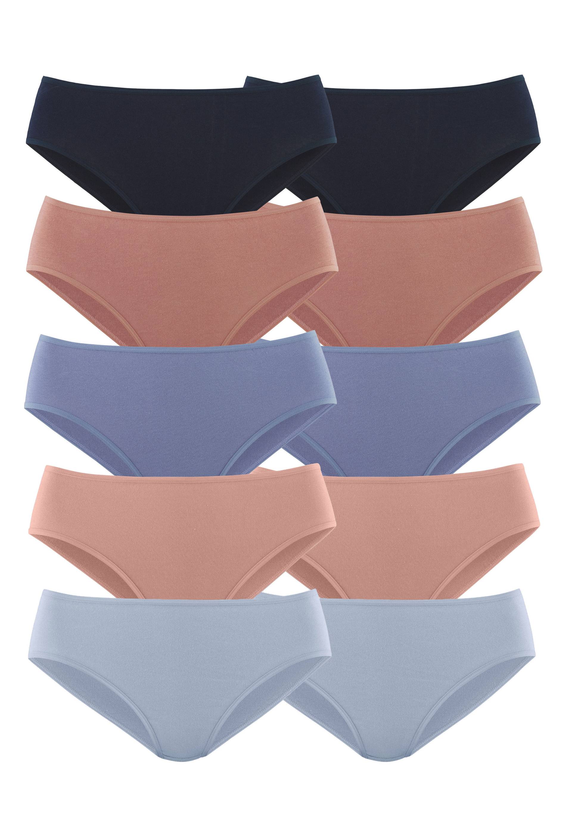 petite fleur Jazz-Pants Slips, (Packung, 10 St.), aus elastischer Baumwolle von PETITE FLEUR