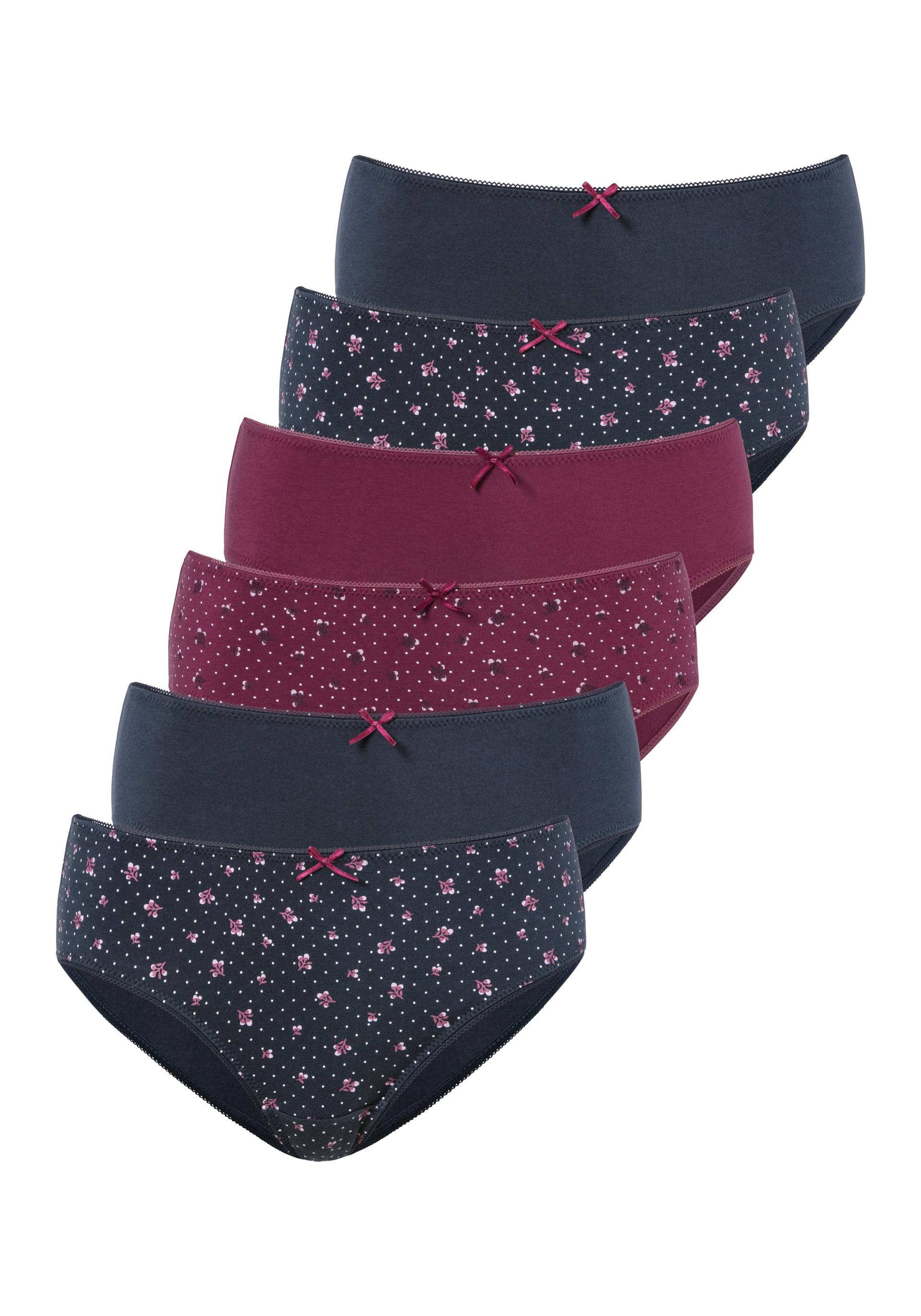 petite fleur Jazz-Pants Slips, (Set, 6 St., 6er-Pack), aus elastischer Baumwolle von PETITE FLEUR