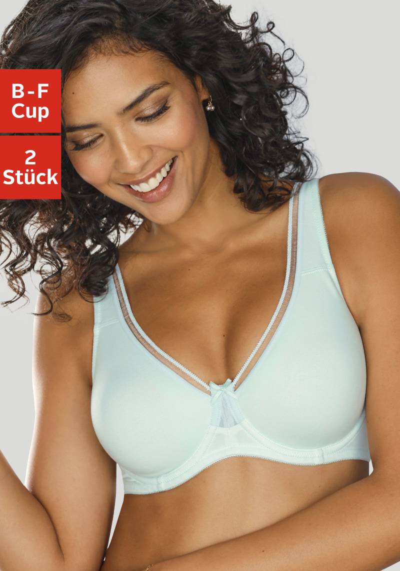 petite fleur Minimizer-BH, aus Baumwolle mit nahtlosen Cups, Basic Dessous von PETITE FLEUR