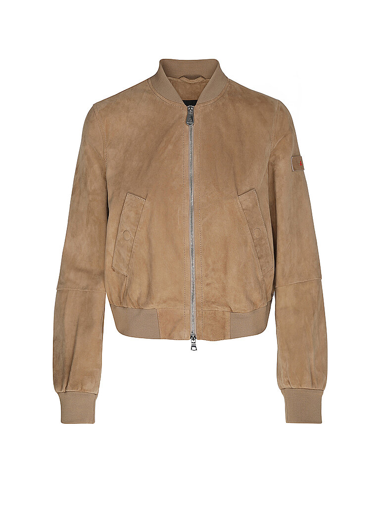 PEUTEREY Lederjacke CHOISA beige | 36 von PEUTEREY