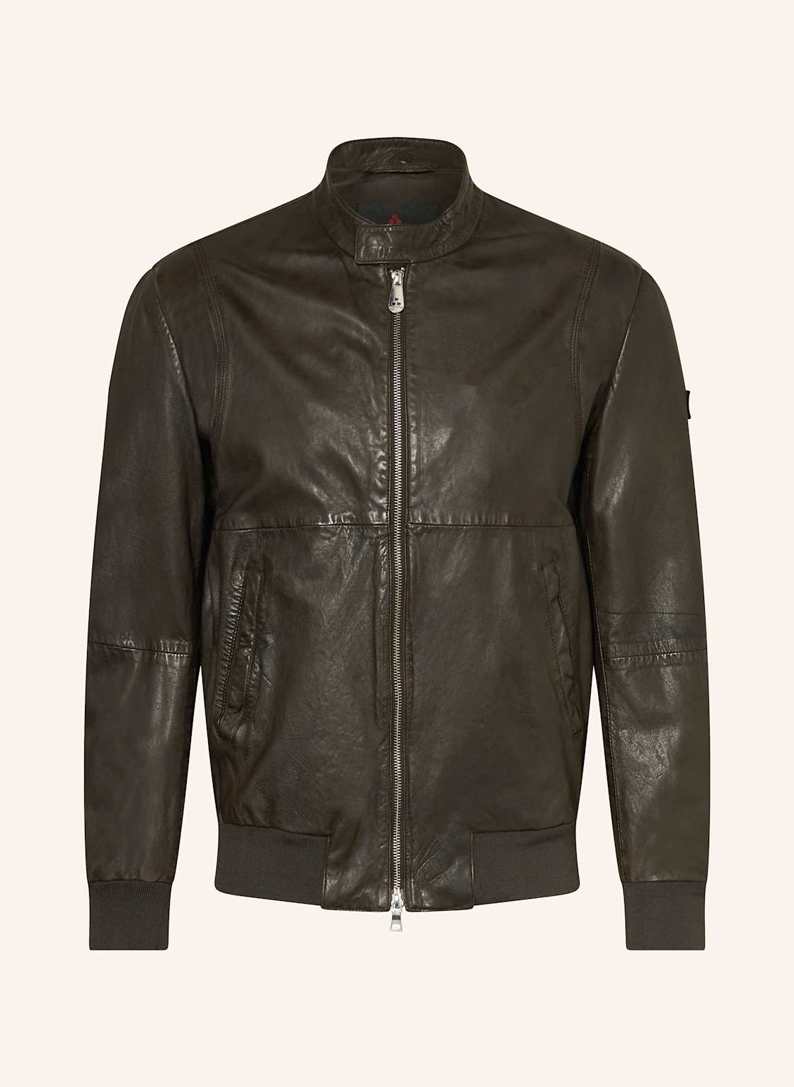 Peuterey Lederblouson Tureia schwarz von PEUTEREY