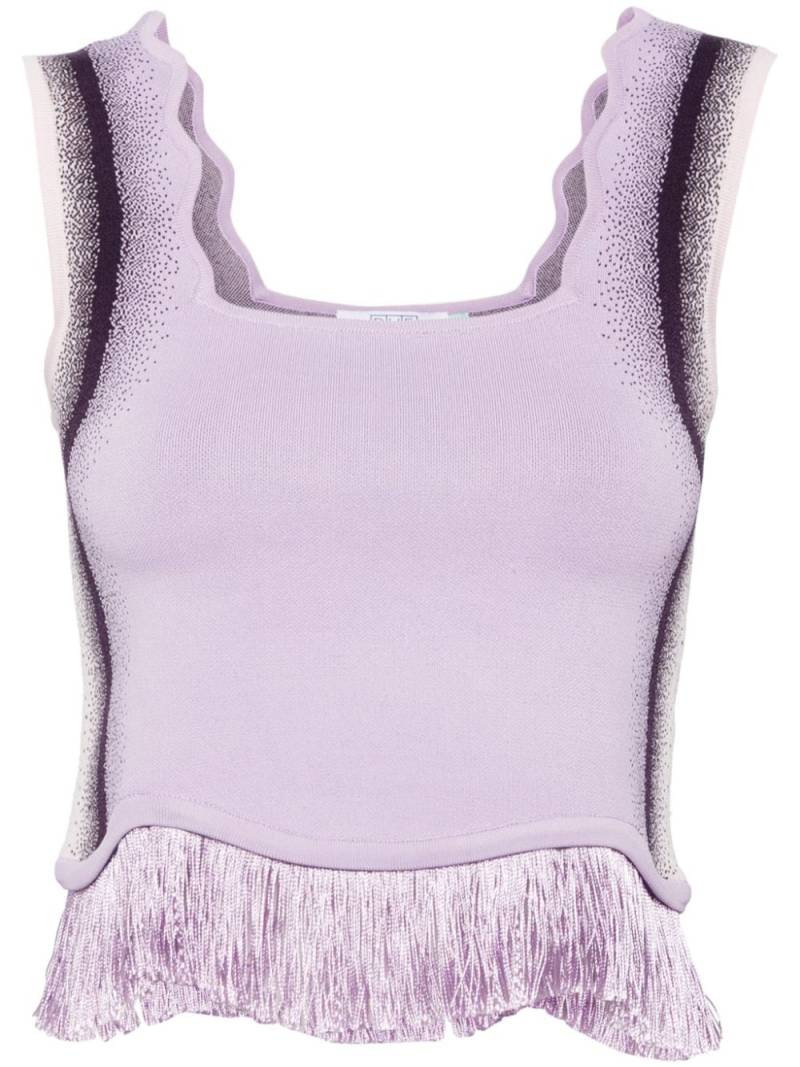 PH5 Emma wavy croped tank top - Purple von PH5