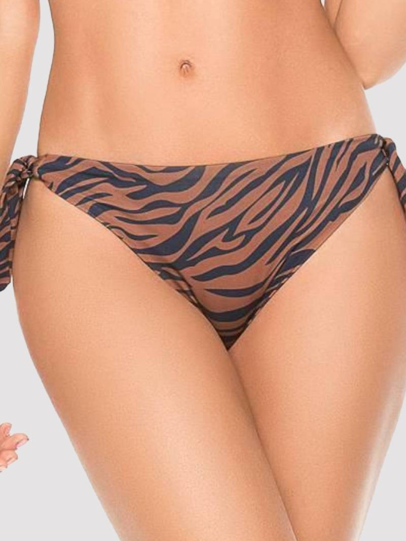 Phax Safari Bottom Bikini Hose, Braun - Amorana von PHAX