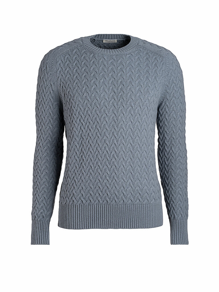 PHIL PETTER Kaschmirpullover hellgrau | M von PHIL PETTER