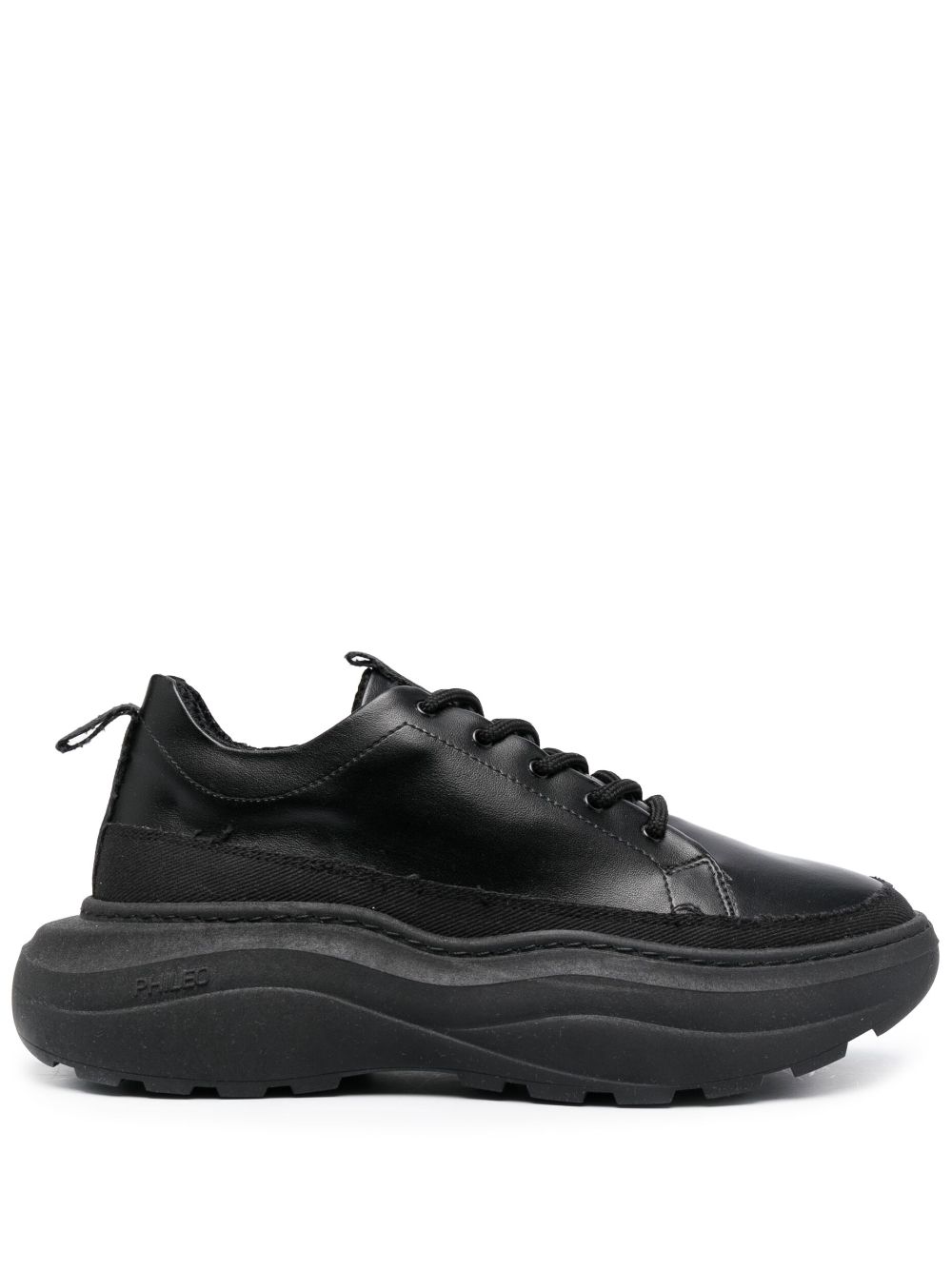 PHILEO low-top chunky sneakers - Black von PHILEO