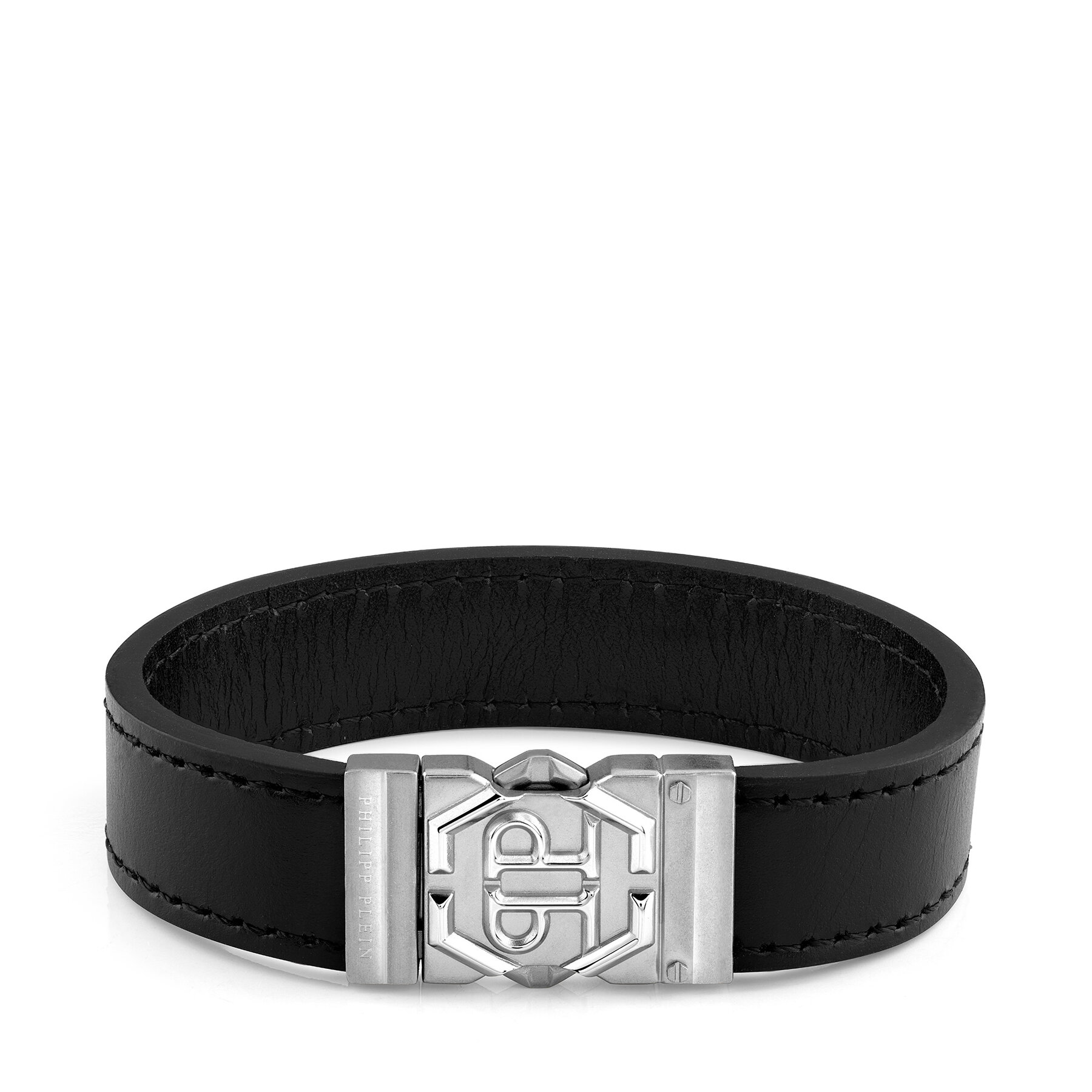 Armband PHILIPP PLEIN Hexagon Tactical Buckle PJVEA01BL Schwarz von PHILIPP PLEIN