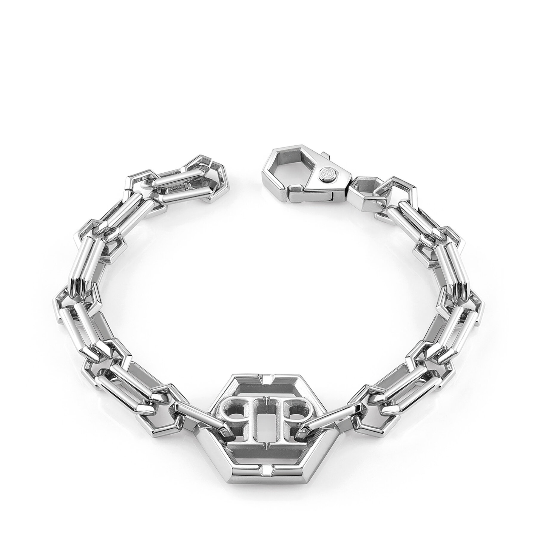 Armband PHILIPP PLEIN Plein Icon Chain PJ9EA02BU Silberfarben von PHILIPP PLEIN