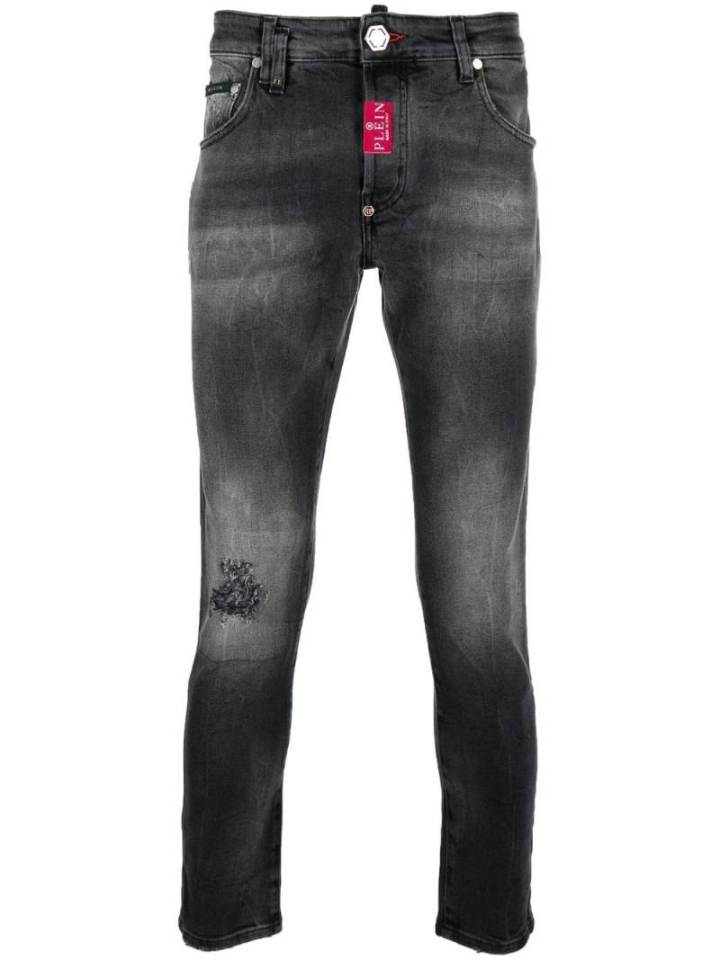 Philipp Plein distressed skinny jeans - Black von Philipp Plein