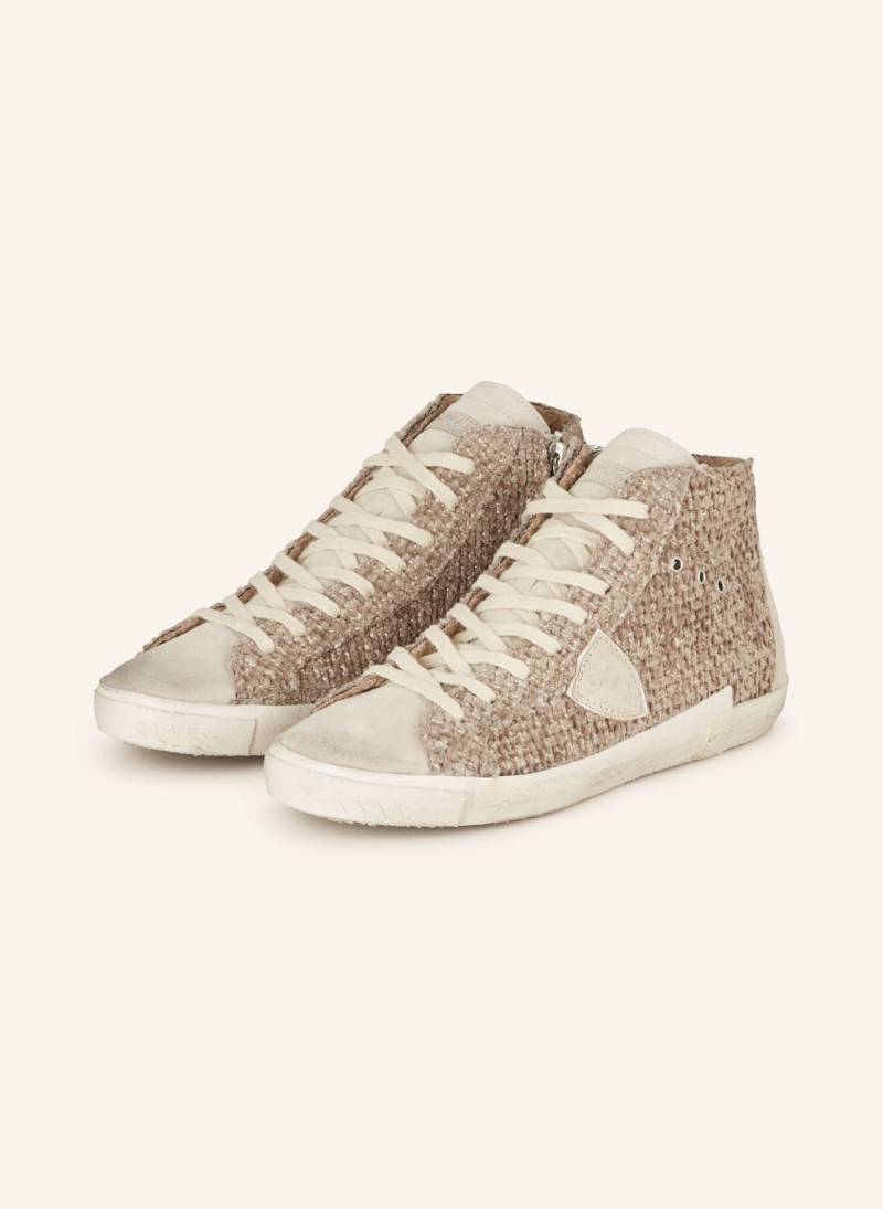 Philippe Model Hightop-Sneaker Prsx beige von PHILIPPE MODEL