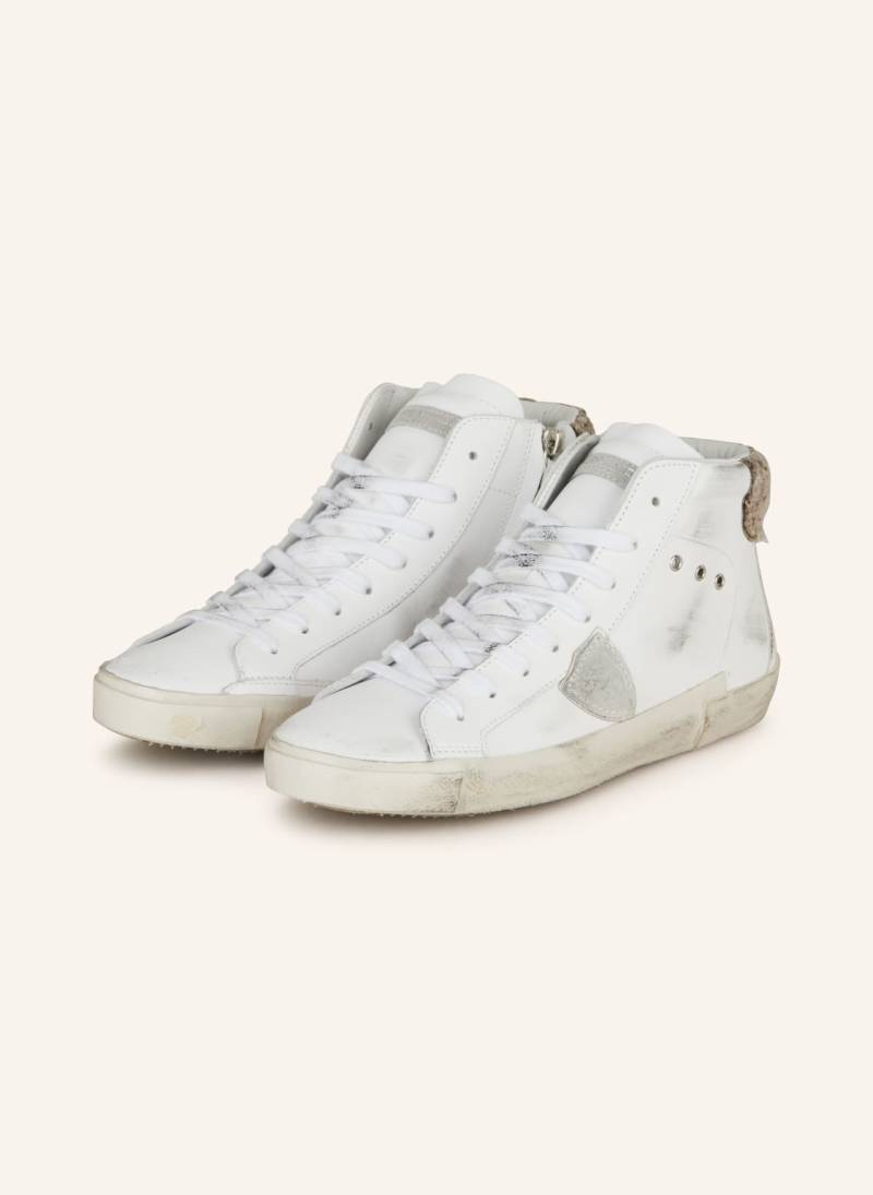 Philippe Model Hightop-Sneaker Prsx weiss von PHILIPPE MODEL