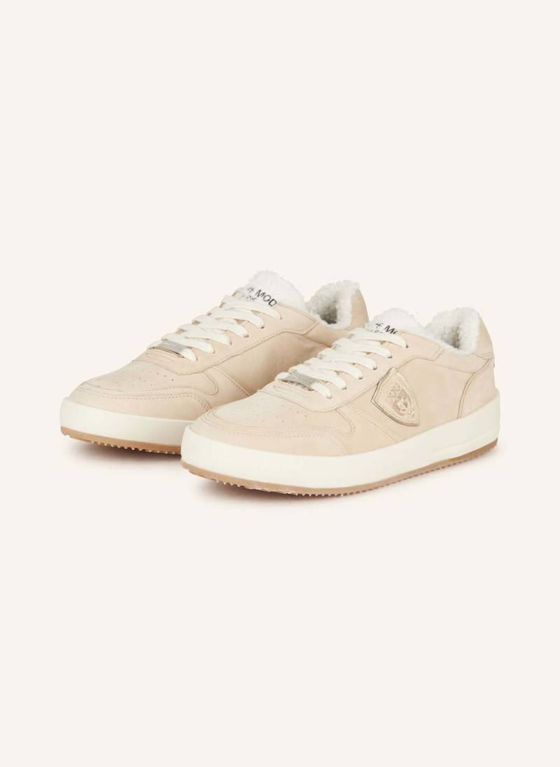 Philippe Model Sneaker Nice beige von PHILIPPE MODEL