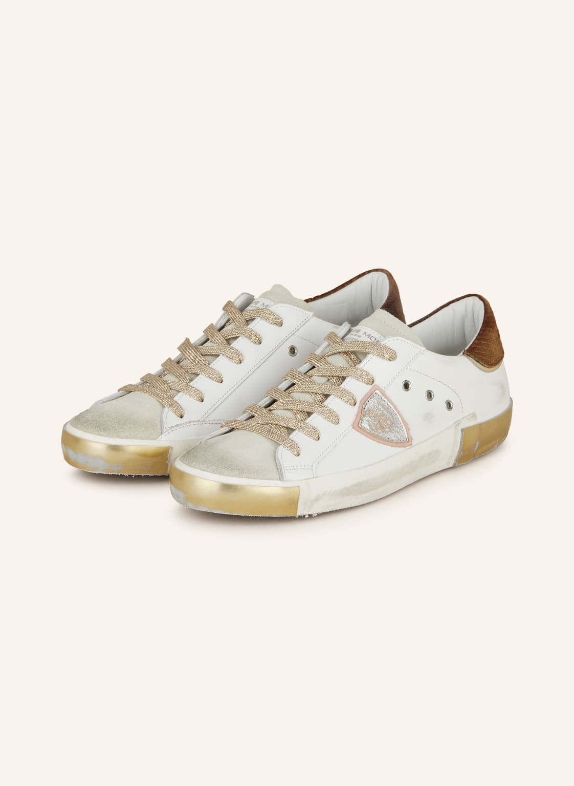 Philippe Model Sneaker Prsx weiss von PHILIPPE MODEL