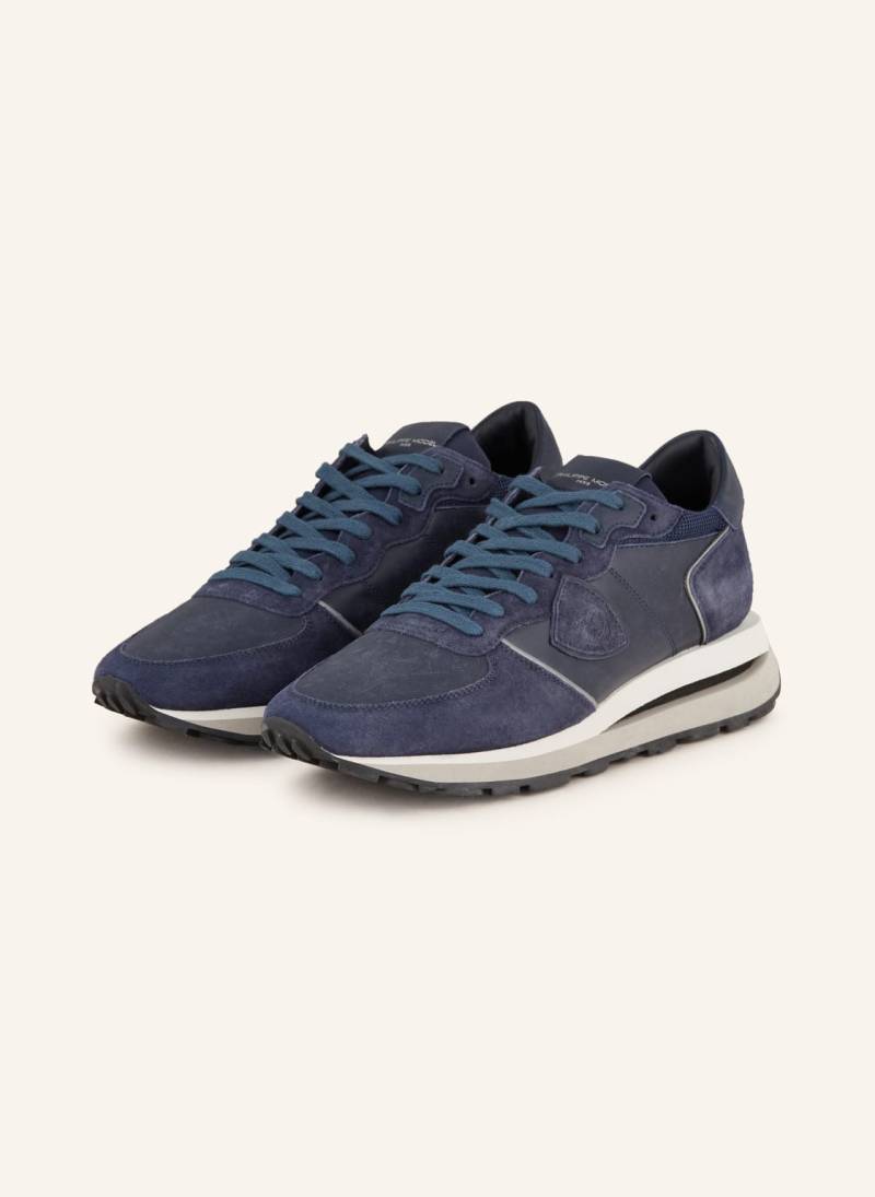 Philippe Model Sneaker Tropez blau von PHILIPPE MODEL