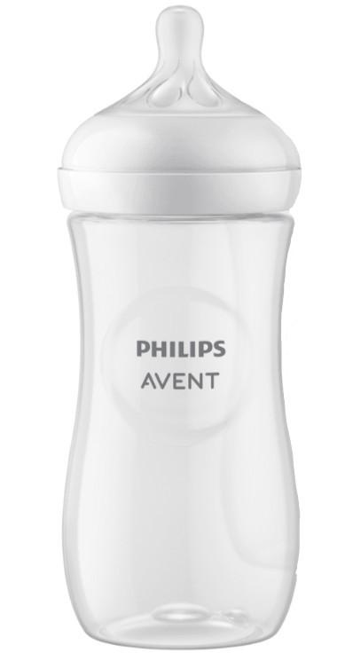 Philips Avent Natural Response Babyflasche, 330ml, 3m+ (2 Stk) Unisex  330ml von PHILIPS AVENT