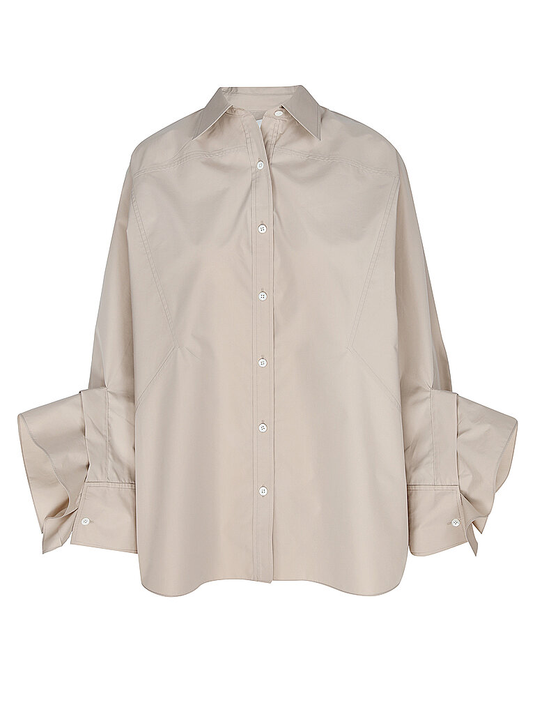 PHILLIP LIM Hemdbluse Oversized Fit beige | S von PHILLIP LIM