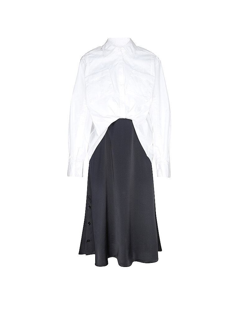 PHILLIP LIM Midikleid  weiss | L von PHILLIP LIM