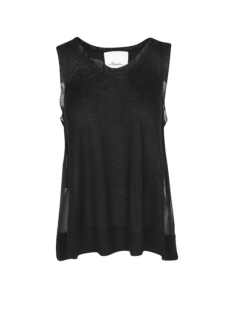 PHILLIP LIM Top  schwarz | XS von PHILLIP LIM