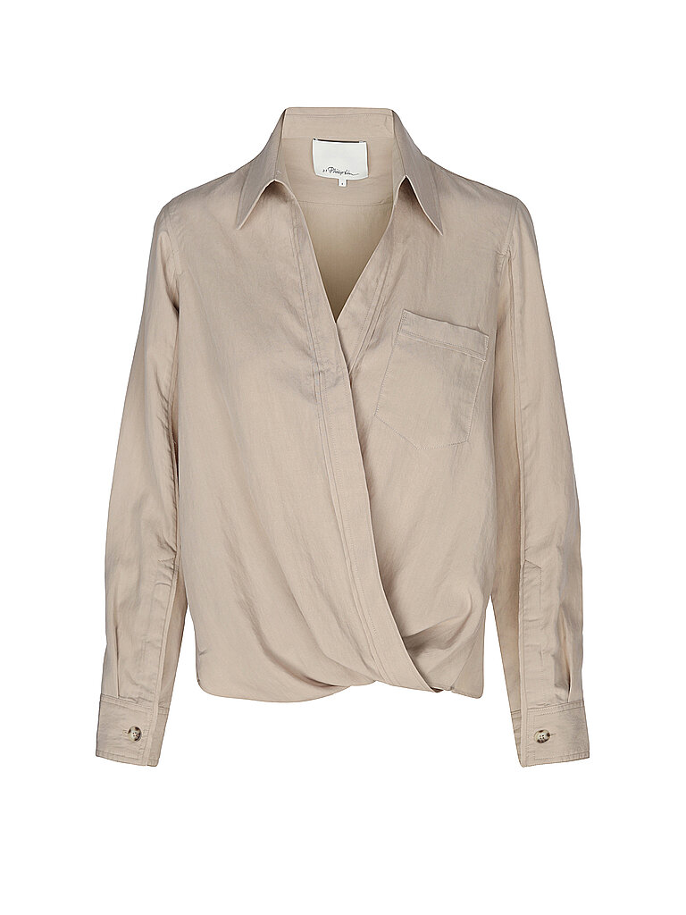 PHILLIP LIM Wickelbluse  beige | 34 von PHILLIP LIM