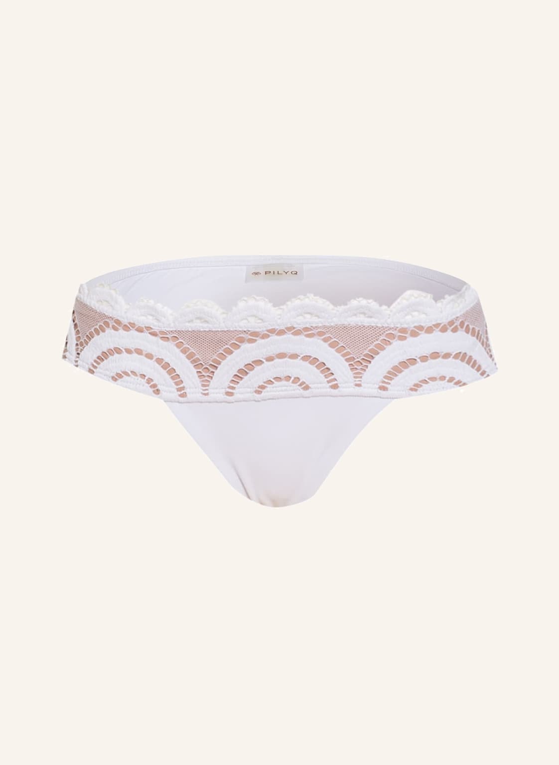 Pilyq Basic-Bikini-Hose Waterlily weiss Pilyq Basic-Bikini-Hose Waterlily weiss von PILYQ