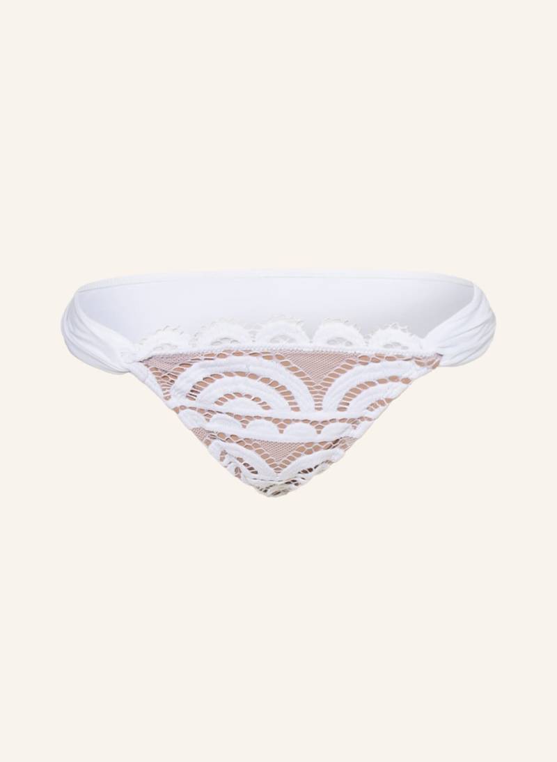 Pilyq Triangel-Bikini-Hose Lace Fanned Teeny weiss von PILYQ