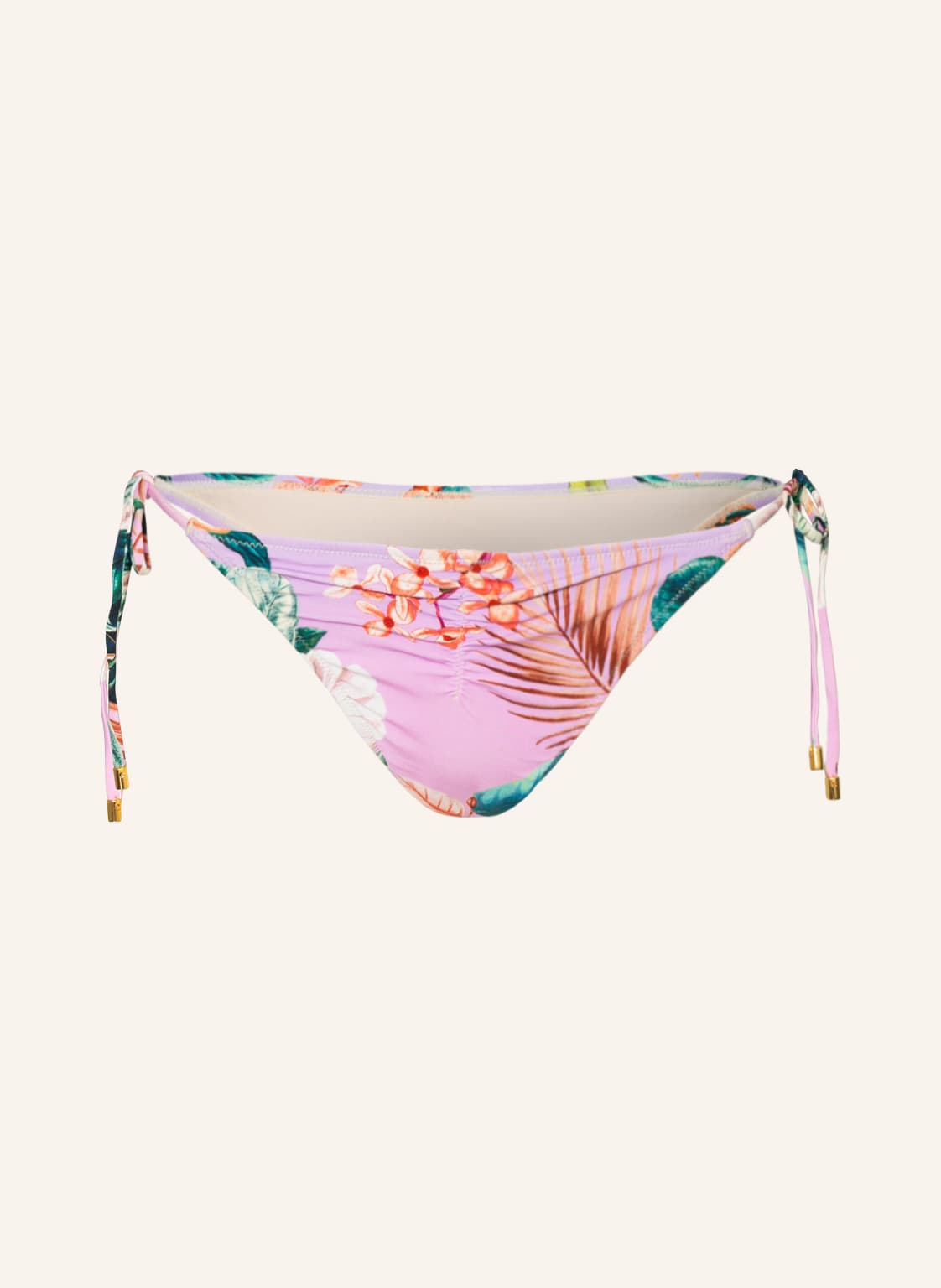 Pilyq Triangel-Bikini-Hose Ruched Tie Tenny rosa Pilyq Triangel-Bikini-Hose Ruched Tie Tenny rosa von PILYQ