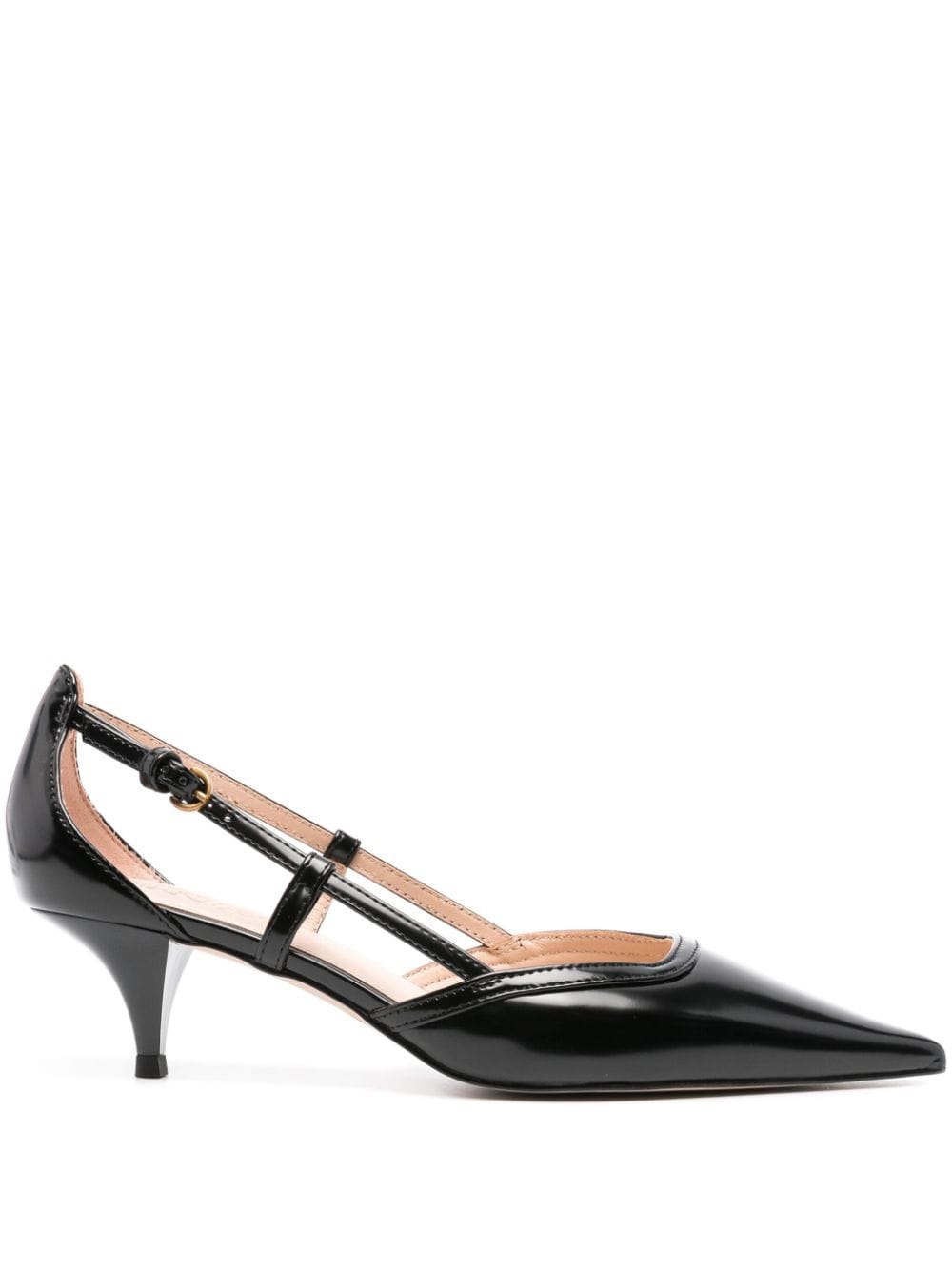 PINKO 50mm pointed-toe pumps - Black von PINKO