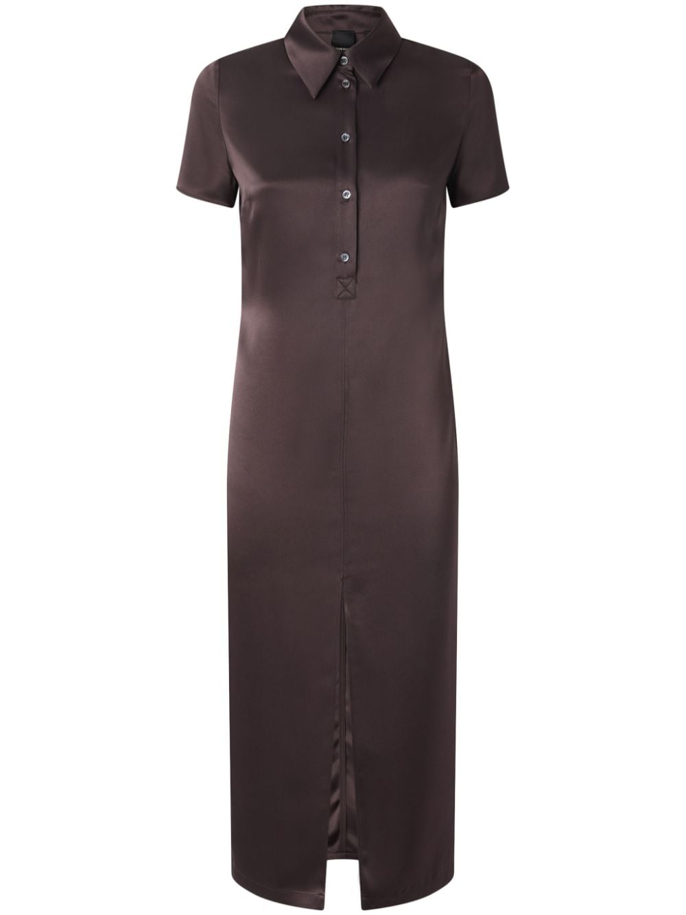 PINKO Ancora midi dress - Brown von PINKO