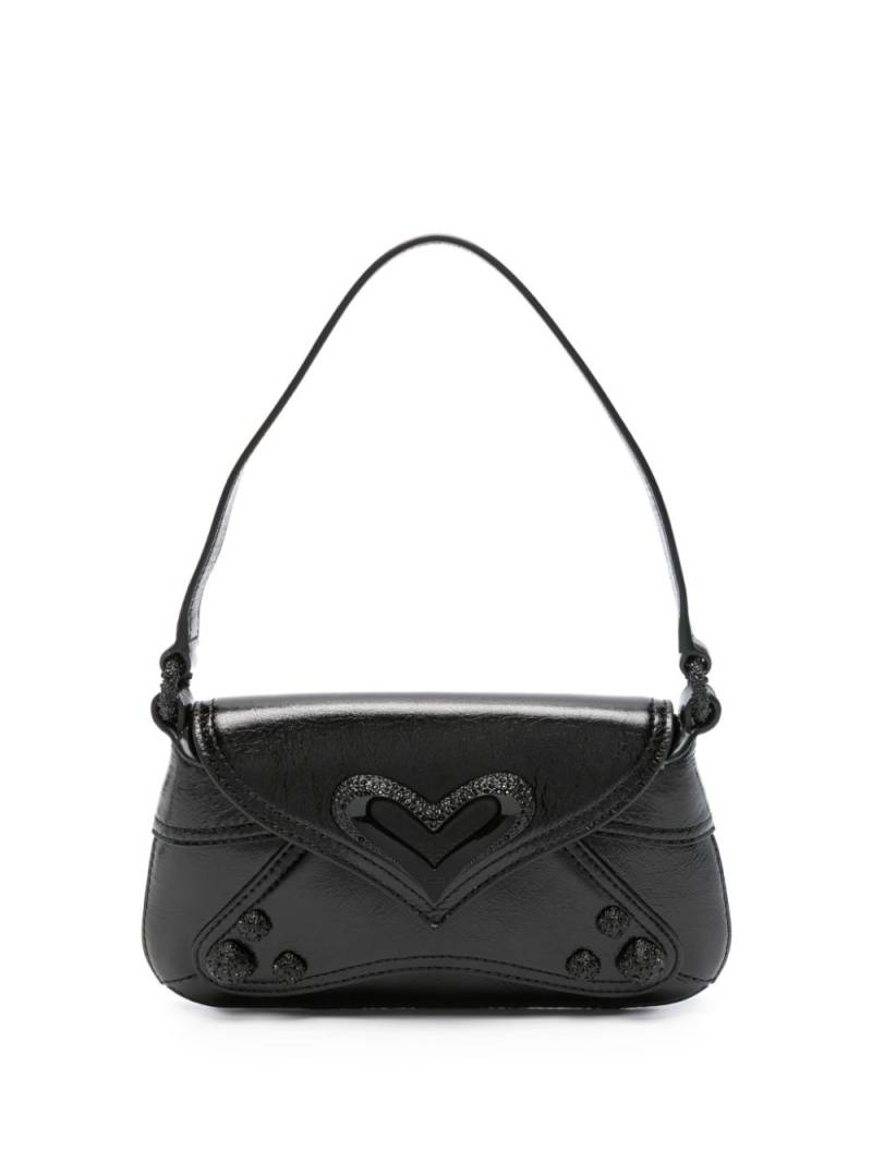 PINKO Baby 520 leather shoulder bag - Black von PINKO