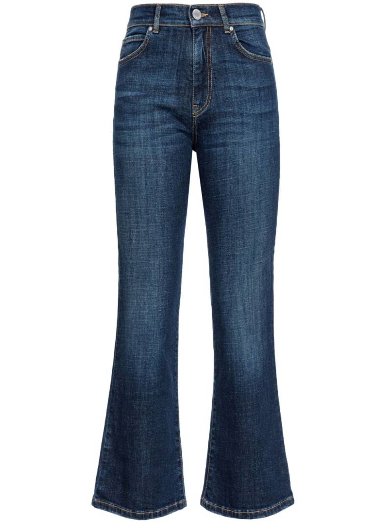 PINKO Britney high-rise bootcut jeans - Blue von PINKO