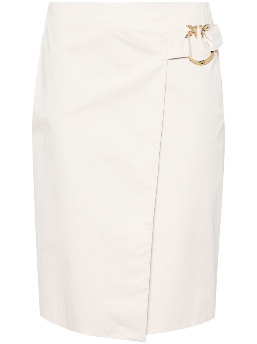 PINKO Eurito wrap skirt - Neutrals von PINKO