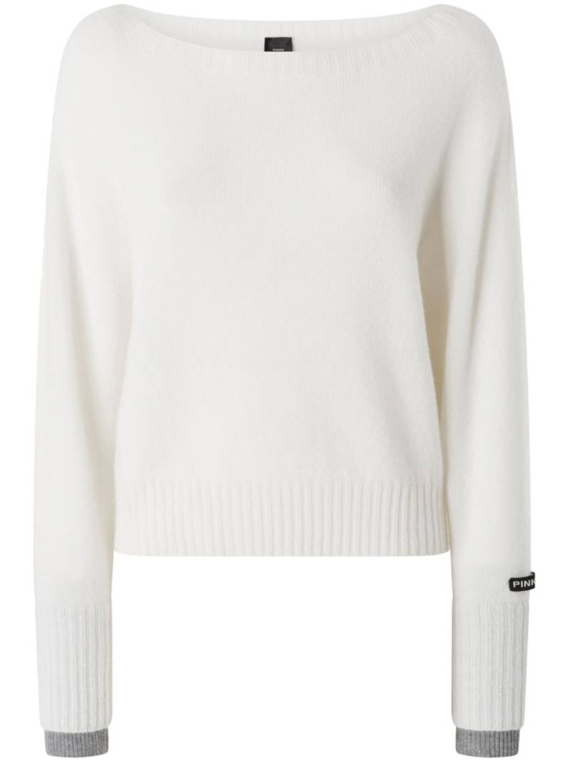 PINKO Europeo sweater - White von PINKO