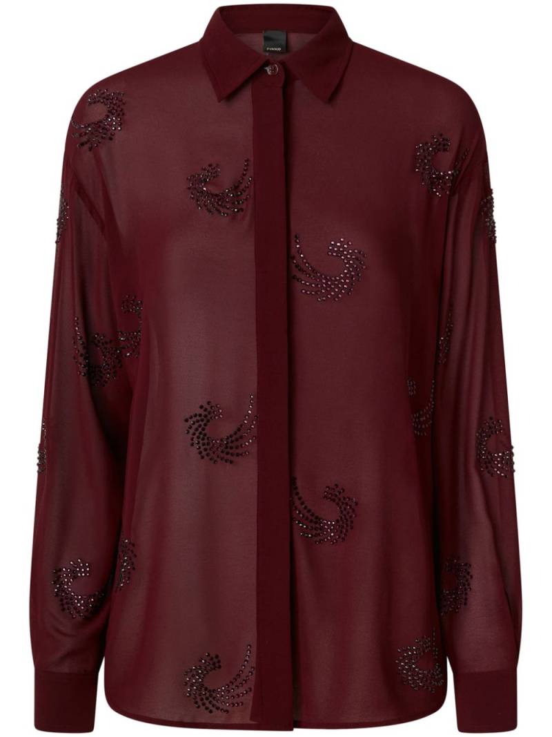 PINKO Fortini shirt - Red von PINKO