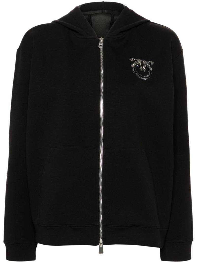 PINKO Gesso hoodie - Black von PINKO